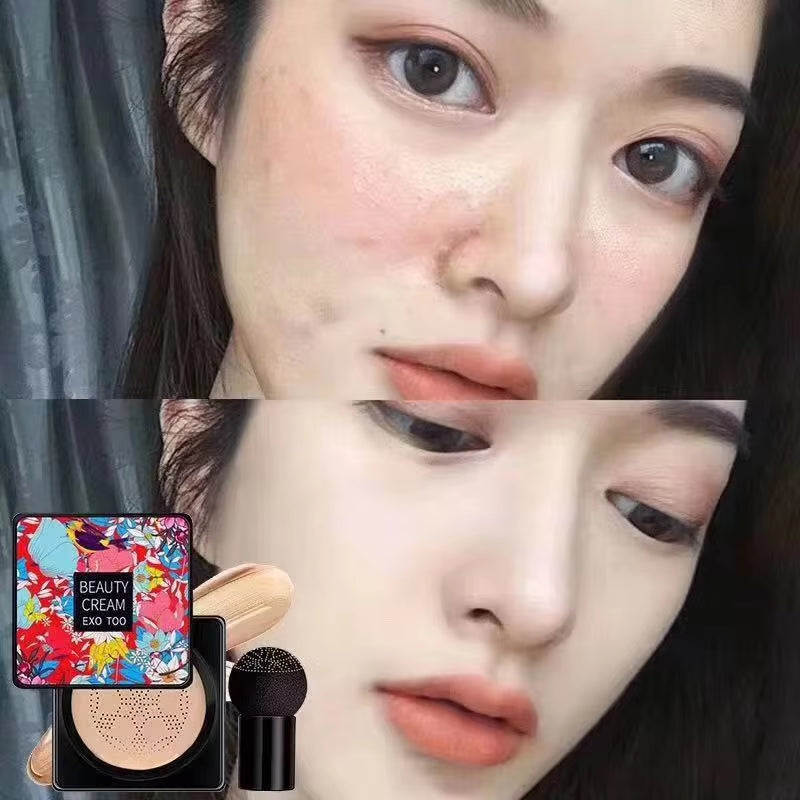 Dropshipping BB Air Cushion Mushroom Head CC Cream Bb Cream Concealer Foundation Cream Brighten Skin Tone Beauty Foundation Crea